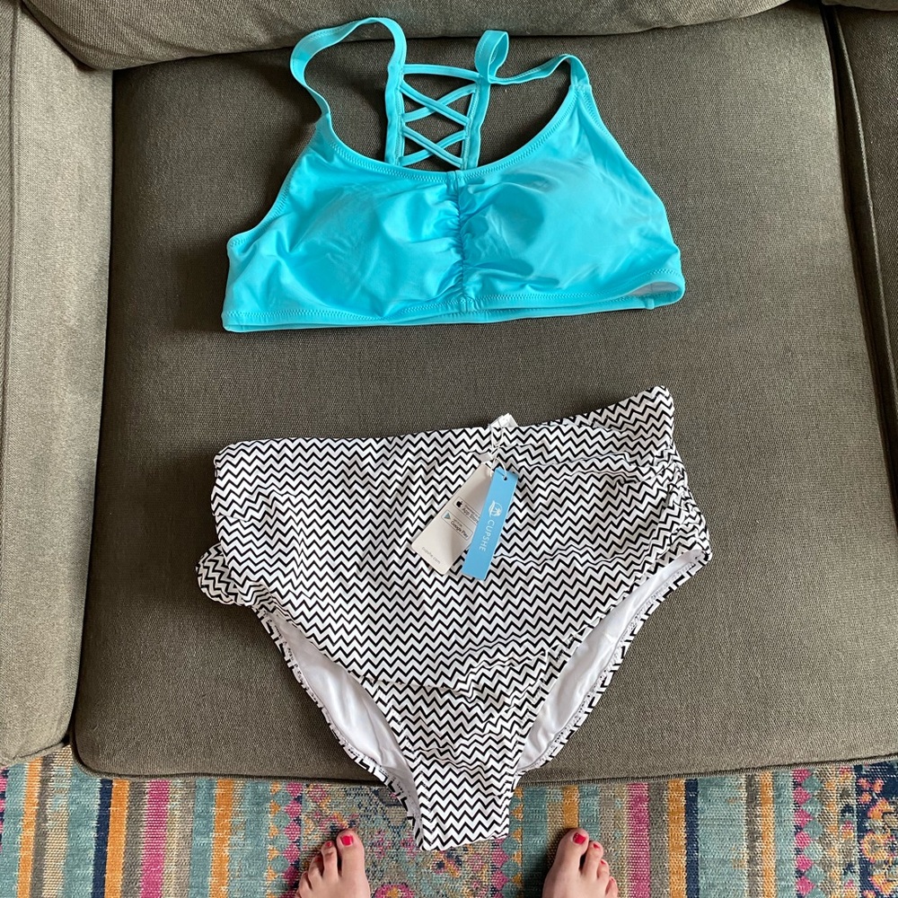 Adorable plus size two piece